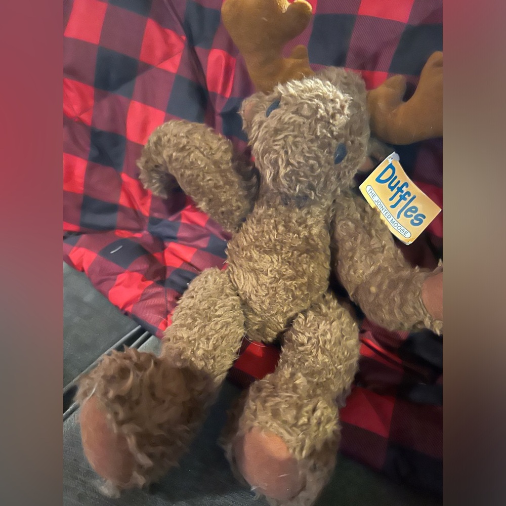 Mary Meyer “Duffles” stuffed moose vintage